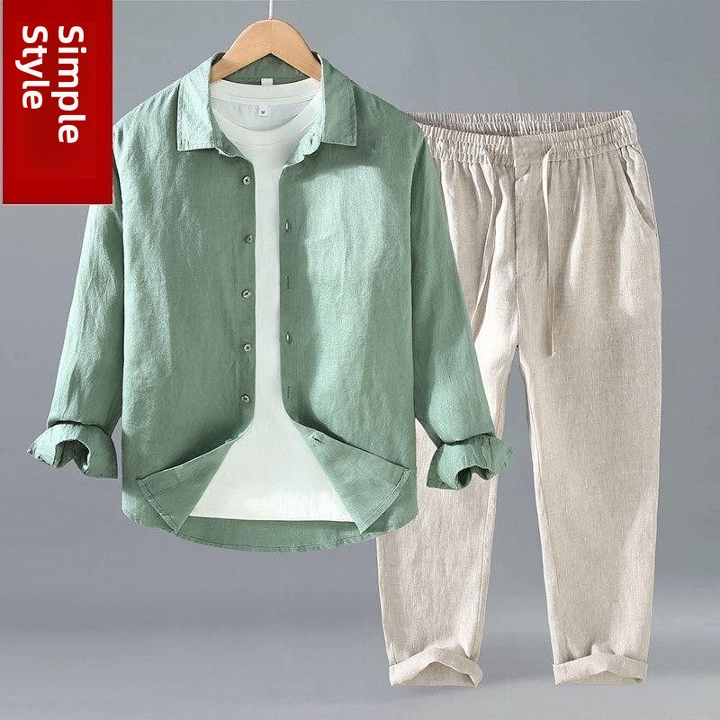 Summer Clothing Styles - طقم رجالي صيفي جديد بتصميم صيني