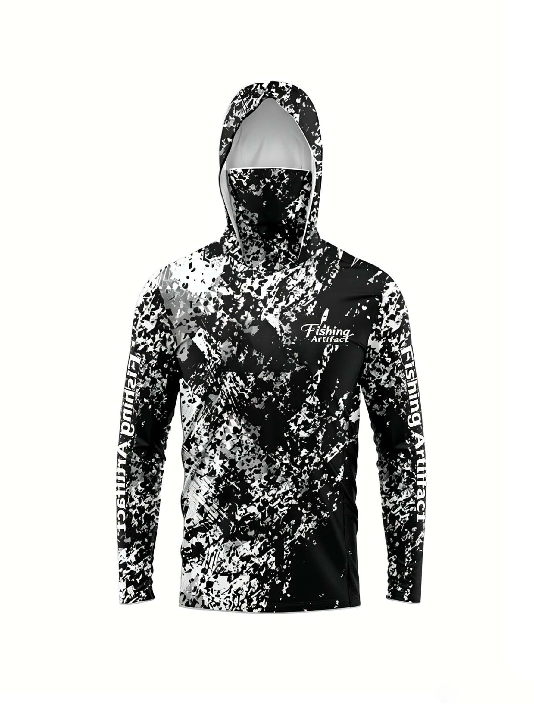 Summer Outdoor Clothing - قميص صيد رجالي صيفي مطبوع بتقنية