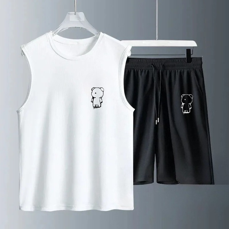 Summer Clothing Tops - مجموعات قمصان رجالية بدون أكمام صيف
