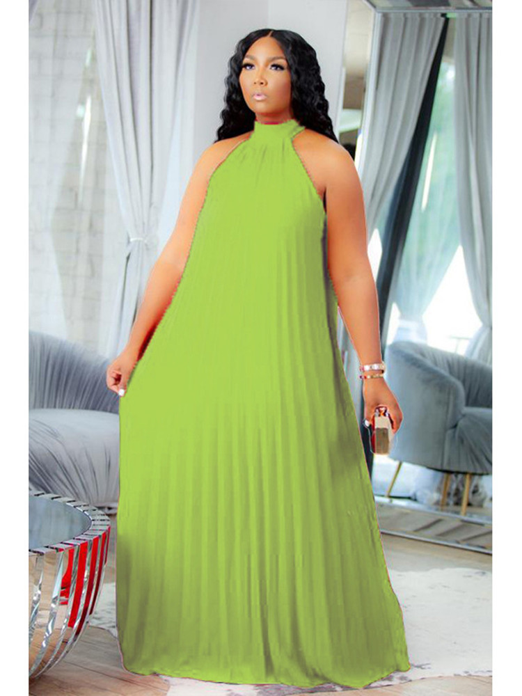 Summer Clothing Wholesale - فستان نسائي طويل مقاس كبير من