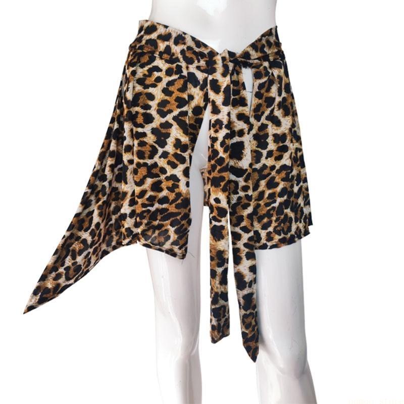 Sarong Pareo Wrap - 31BF المرأة الفهود طباعة الشاطئ Pareos
