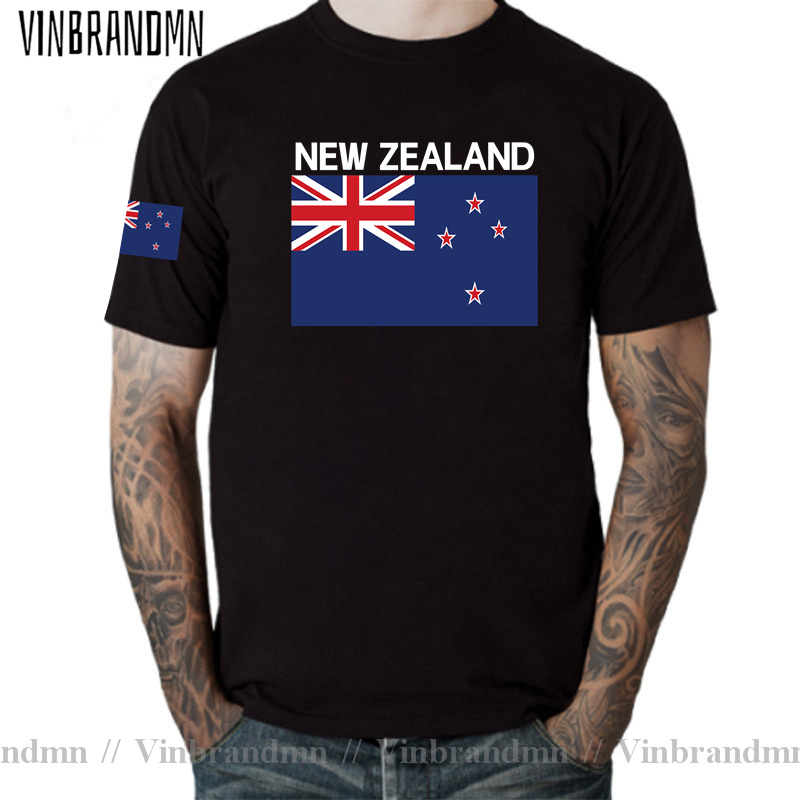 Summer Clothing Nz - نيوزيلندا رجل تي شيرت الفانيلة Zealander