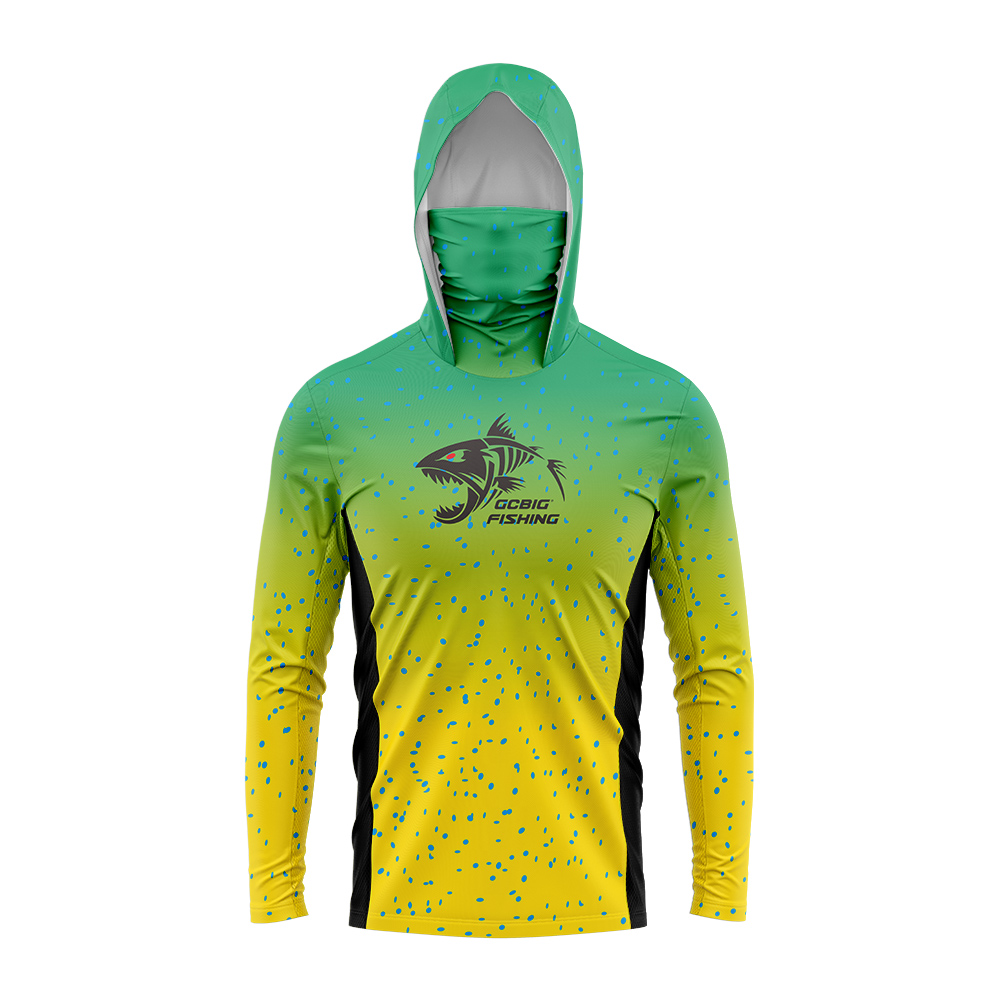 قميص صيد بغطاء رأس UPF50+ مع غ - مراجعة Summer Outdoor Clothing وسعره