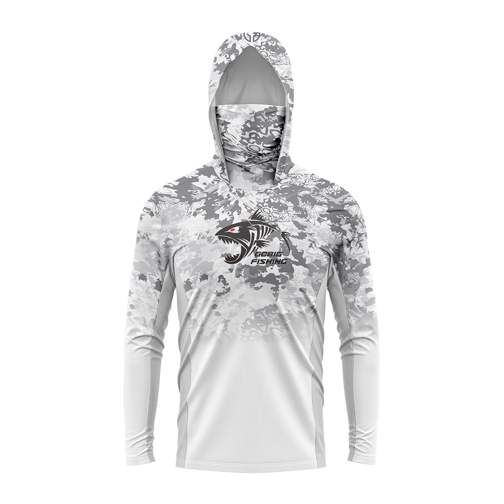 قميص صيد بغطاء رأس UPF50+ مع غ - مراجعة Summer Outdoor Clothing وسعره