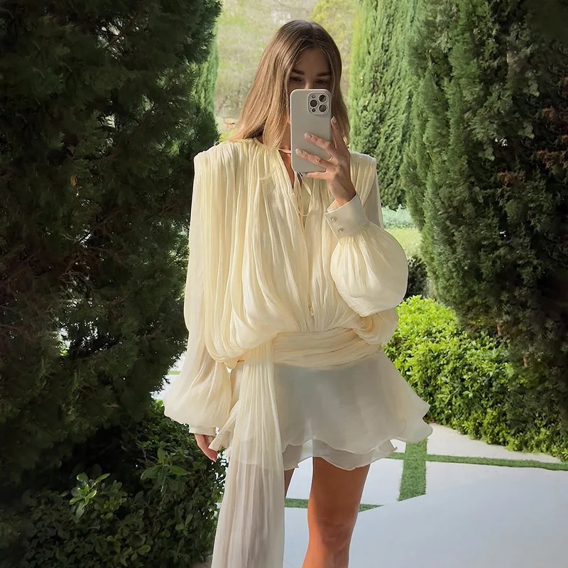 فستان قصير أنيق للنساء من BWQ  - مراجعة Summer Clothing Women Sale وسعره