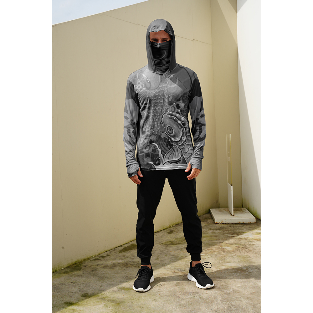 قمصان صيد للرجال مع قناع وغطاء - مراجعة Summer Upf Clothing وسعره