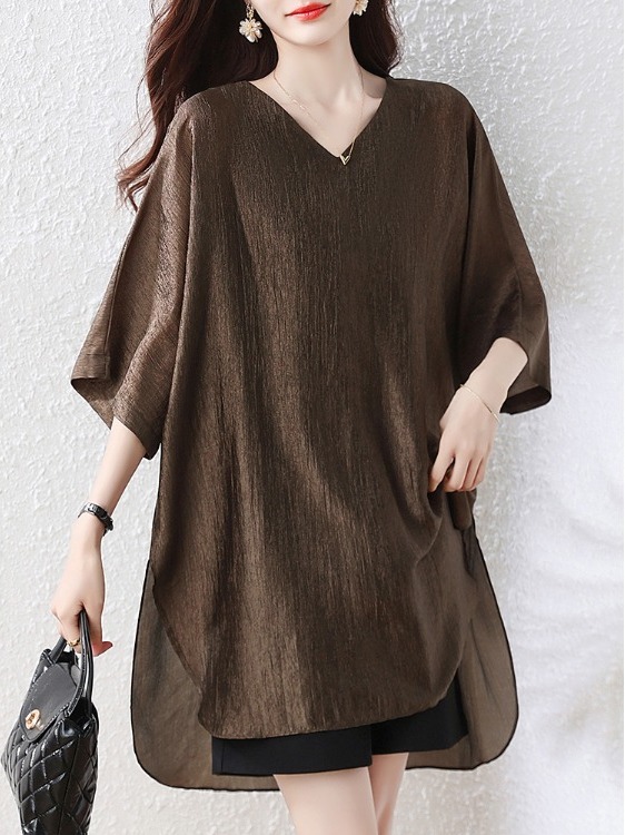 قميص فضفاض بسيط متوسط الطول لل - مراجعة Summer Line Clothing Brand وسعره
