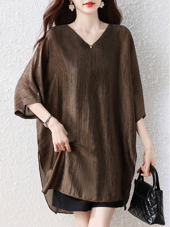 قميص فضفاض بسيط متوسط الطول لل - مراجعة Summer Line Clothing Brand وسعره