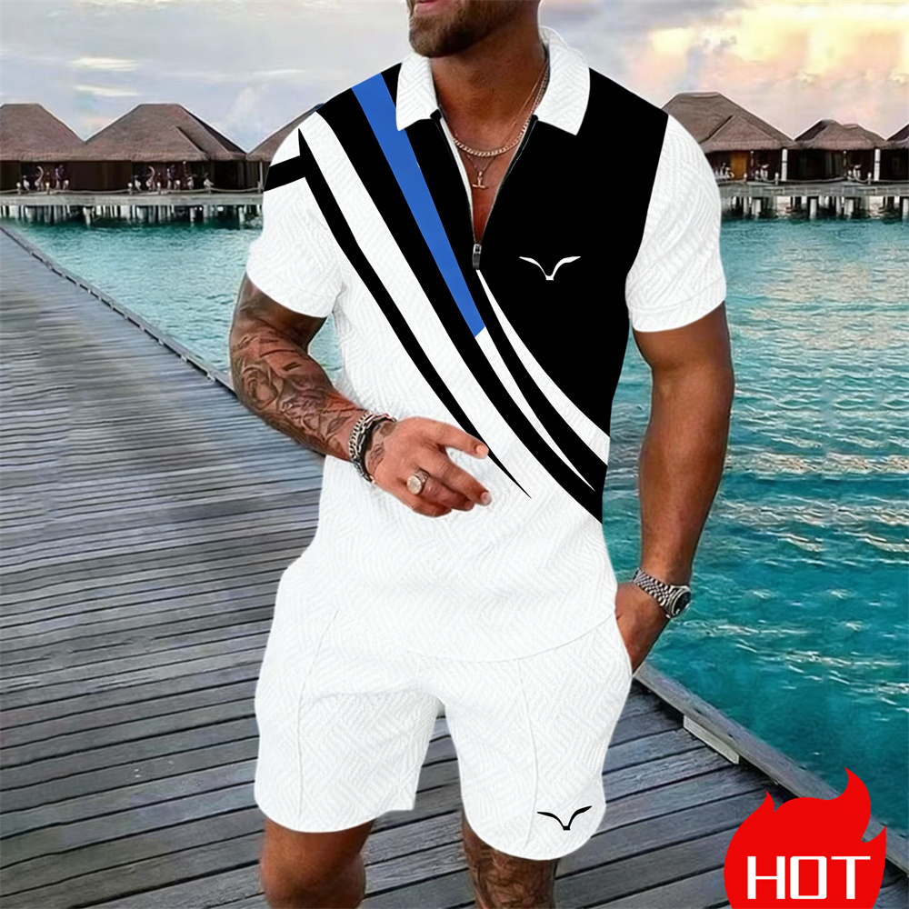 طقم صيفي مخطط بتصميم Y2K للرجا - مراجعة Summer Clothing Styles وسعره