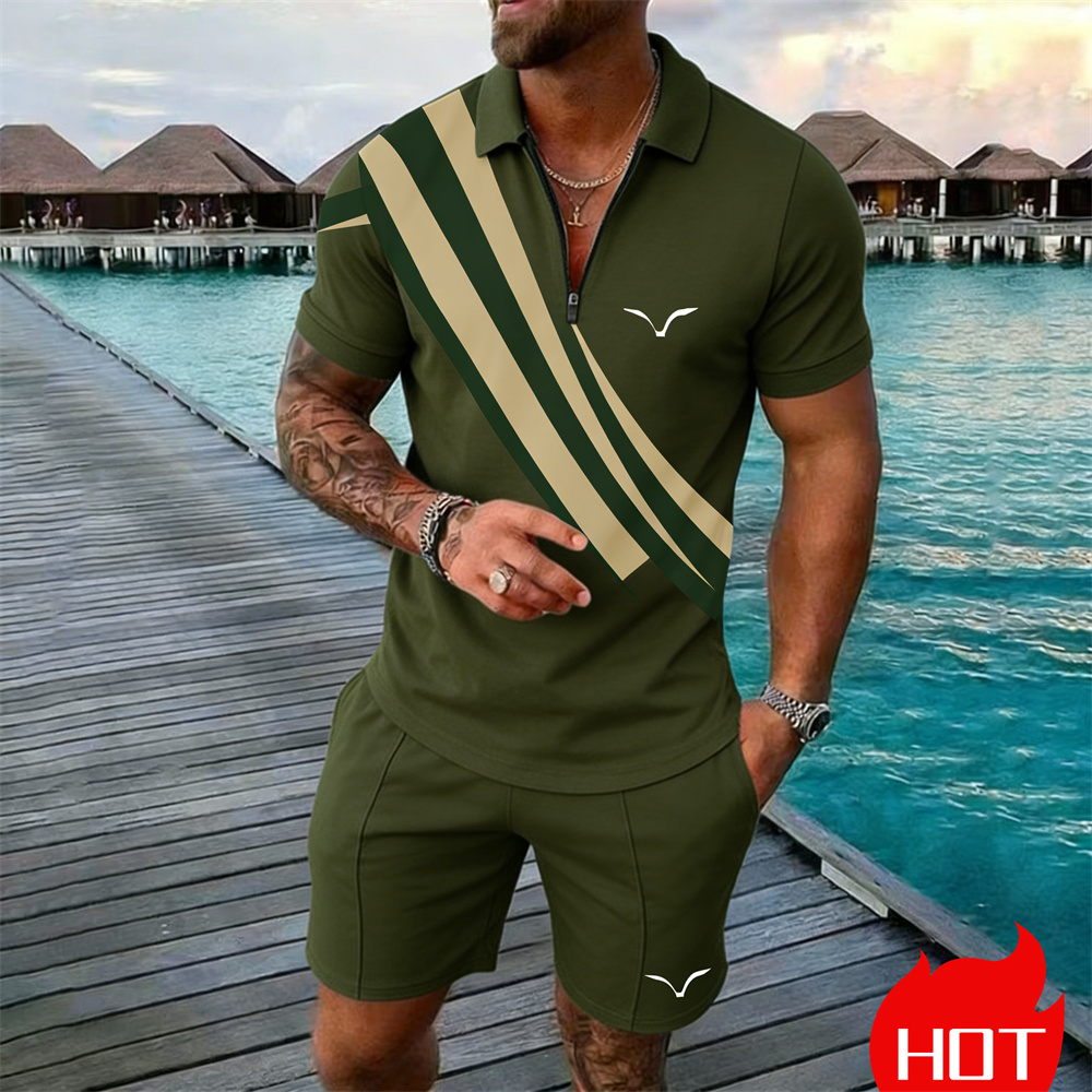 طقم صيفي مخطط بتصميم Y2K للرجا - مراجعة Summer Clothing Styles وسعره
