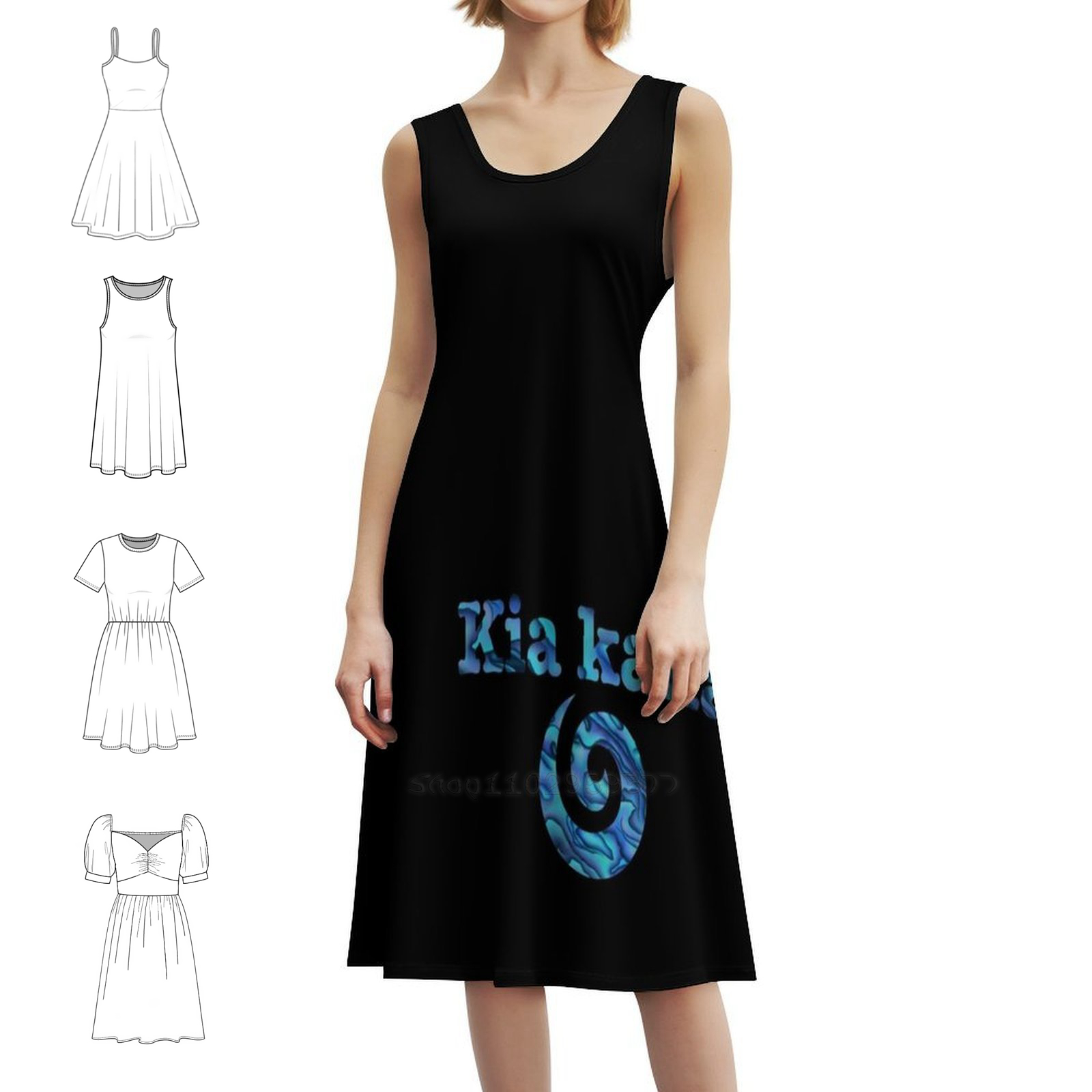 Kaha Koru Sweetheart Neckline  - مراجعة Summer Clothing Nz وسعره