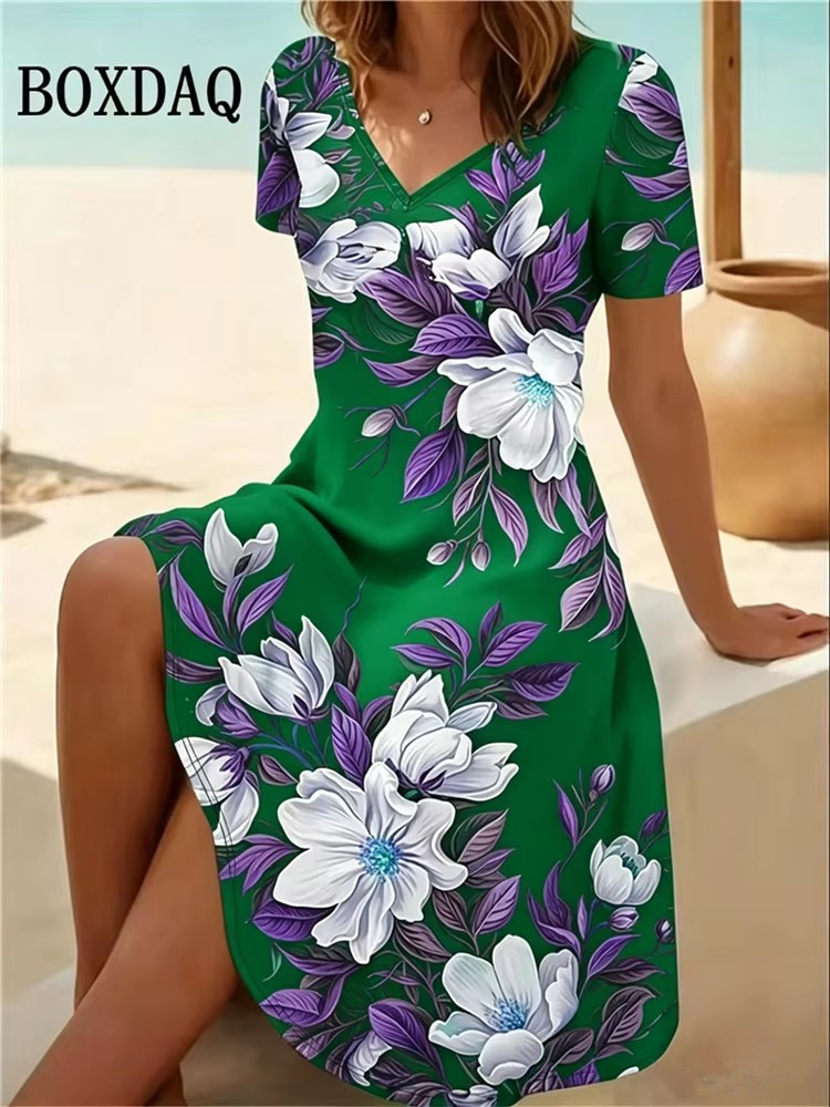 فساتين نسائية مقاس كبير 6XL لل - مراجعة Summer Upf Clothing وسعره