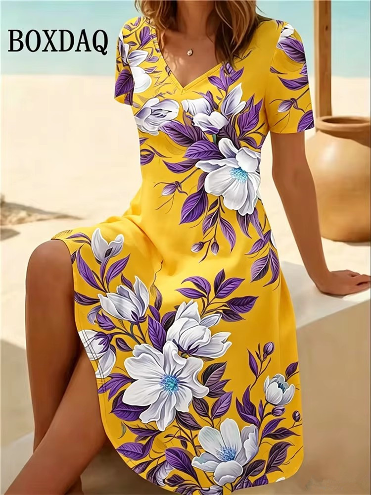 فساتين نسائية مقاس كبير 6XL لل - مراجعة Summer Upf Clothing وسعره