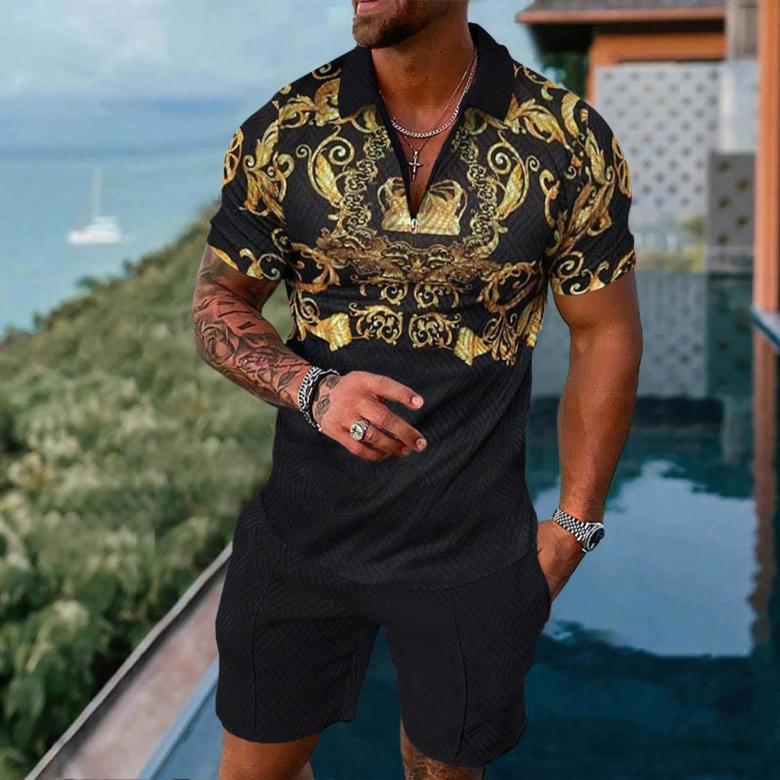 طقم قمصان بولو رجالية بأكمام ق - مراجعة Summer Clothing Styles وسعره