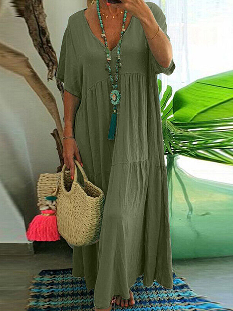 فستان كاجوال نسائي مقاس كبير ب - مراجعة Summer Upf Clothing وسعره