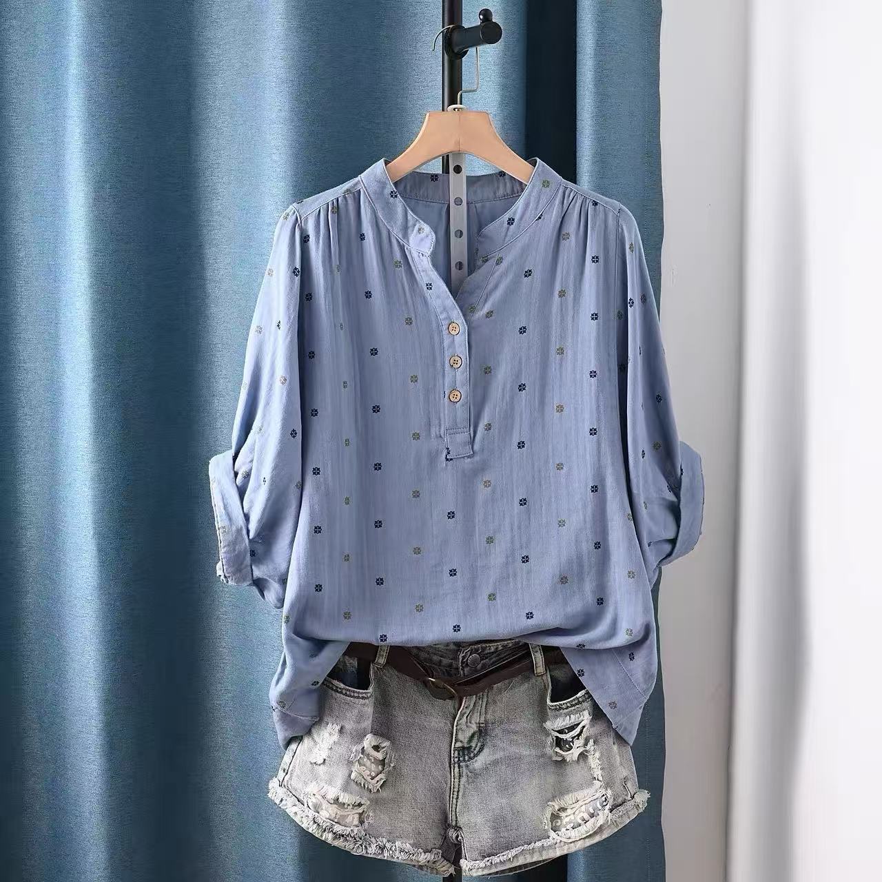 بلوزة نسائية 2026 من القطن الي - مراجعة Summer Clothing In Japan وسعره