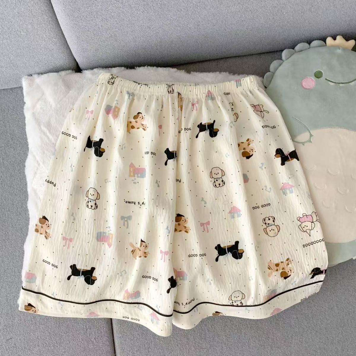 بيجامة صيفية رقيقة للنساء بنقش - مراجعة Summer Clothing Cheap وسعره